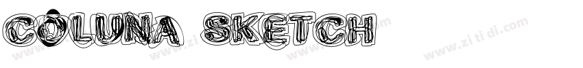 coluna sketch字体转换